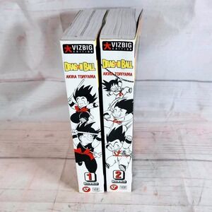 Dragon Ball Vizbig Edition Manga Volumes 1 and 2 Akira Toriyama‎